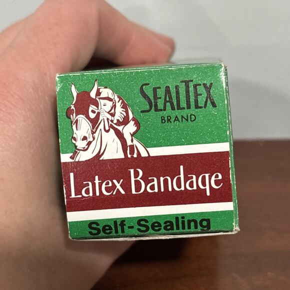 Bandage Sealtex Latex Bit Wrap Horse Pony Training Bit Wrapping Racing Original - Picture 5 of 7